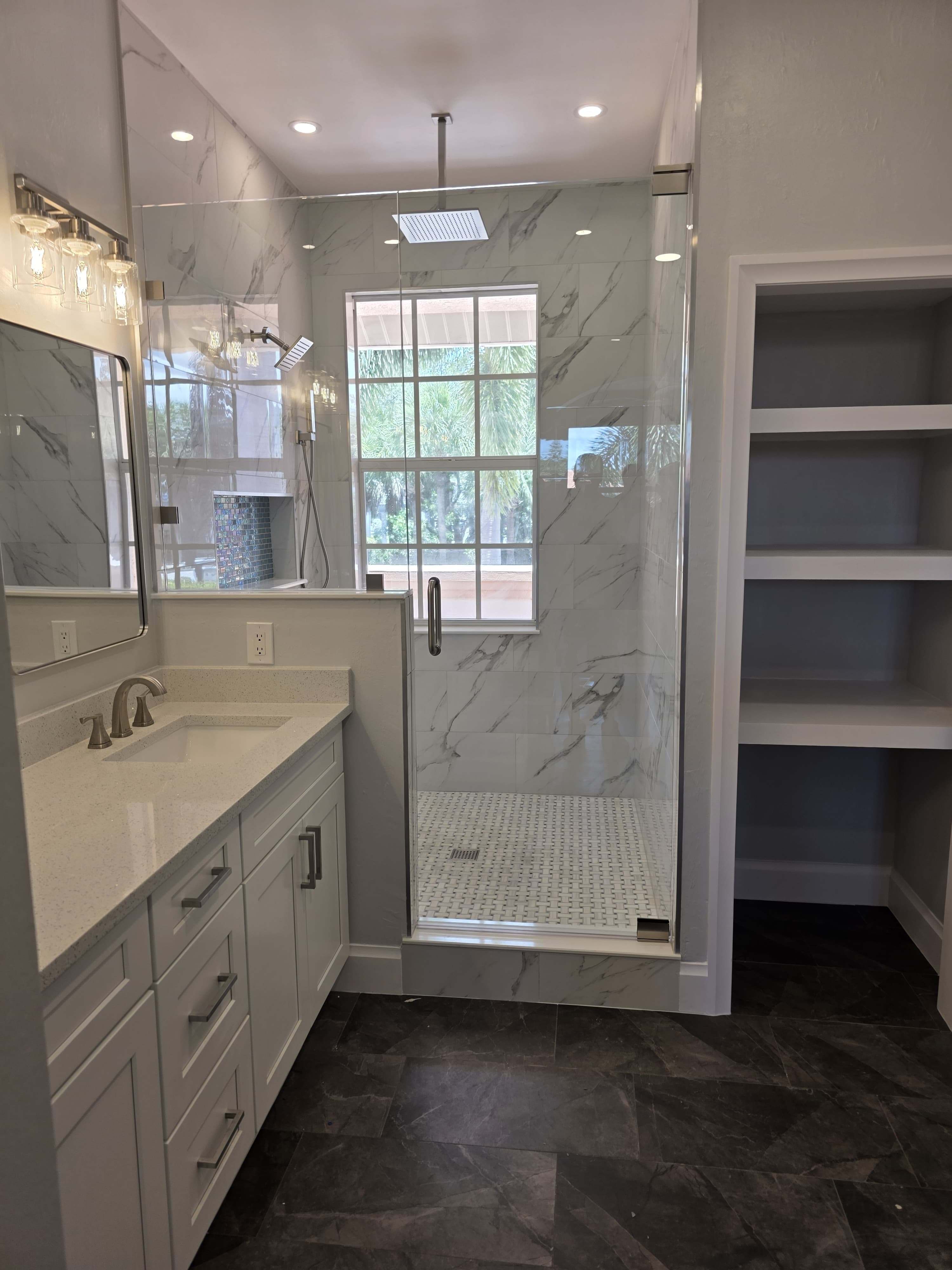 Vanity Mirror Wall — Mirrors in Fort Myers, FL