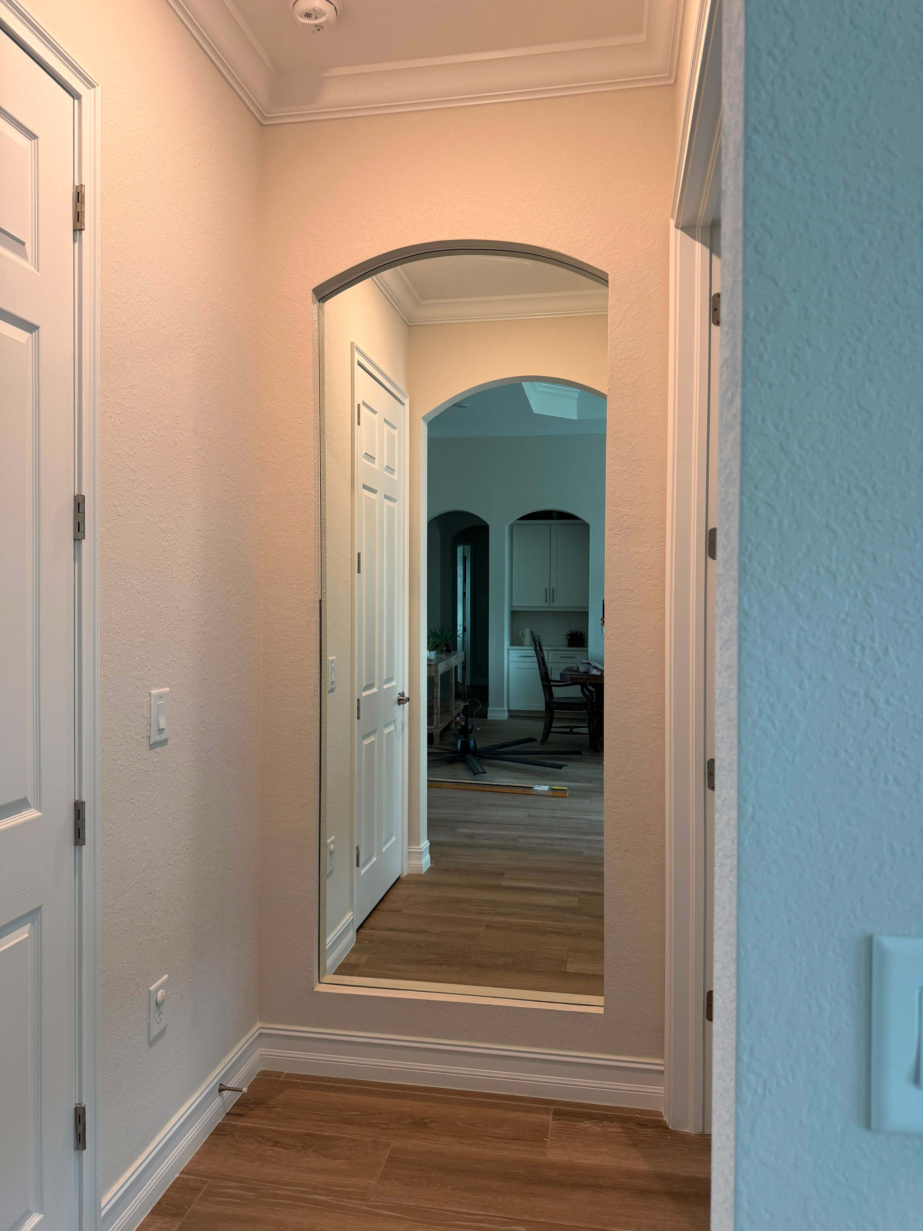 Custom frameless shower glass installed in North Port, Florida