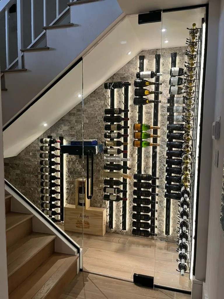 Under-Stair Wine Cellar — Wine Rooms in Naples, FL
