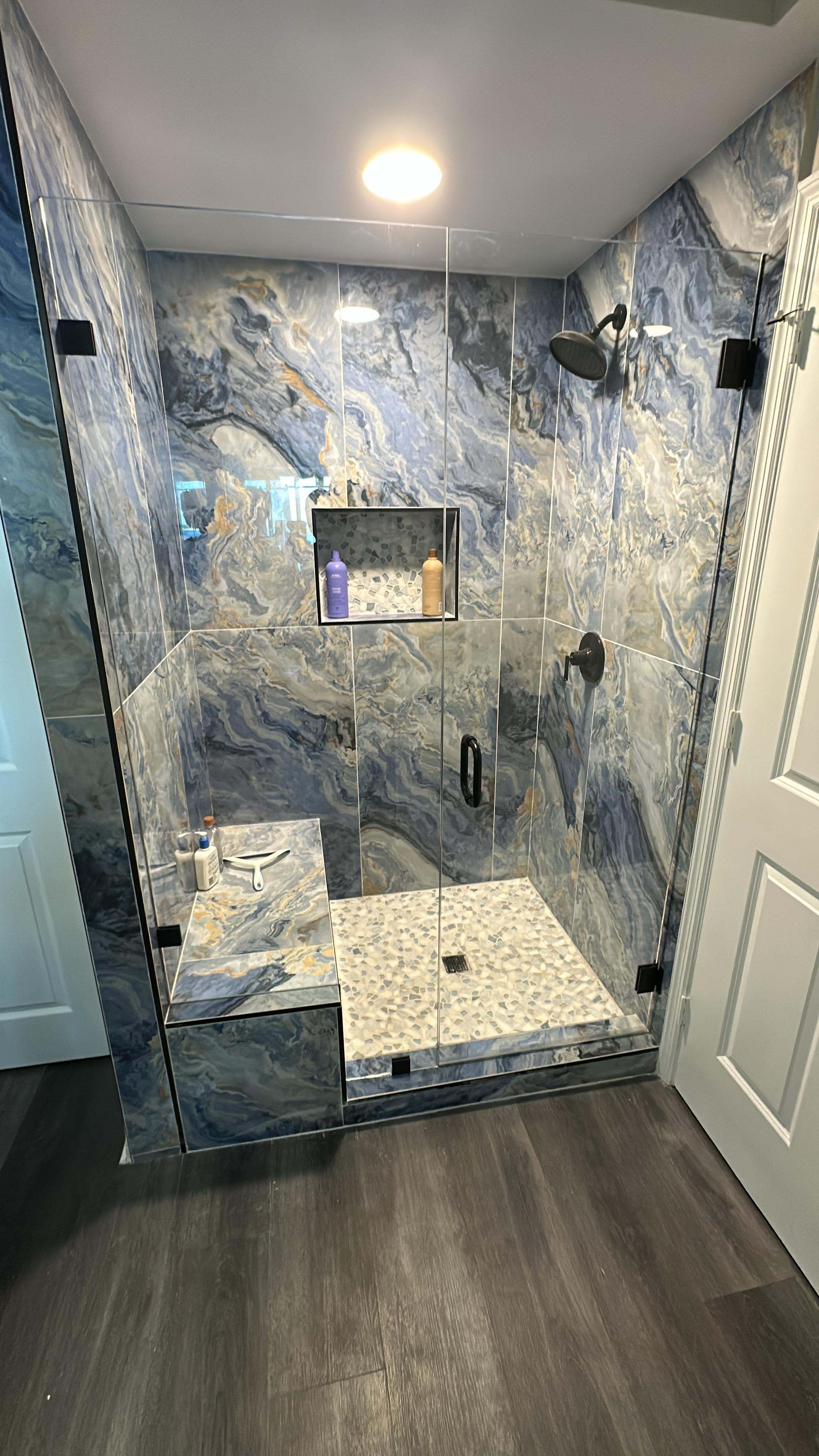 Blue Onyx Steam Shower — Showers in Naples, FL