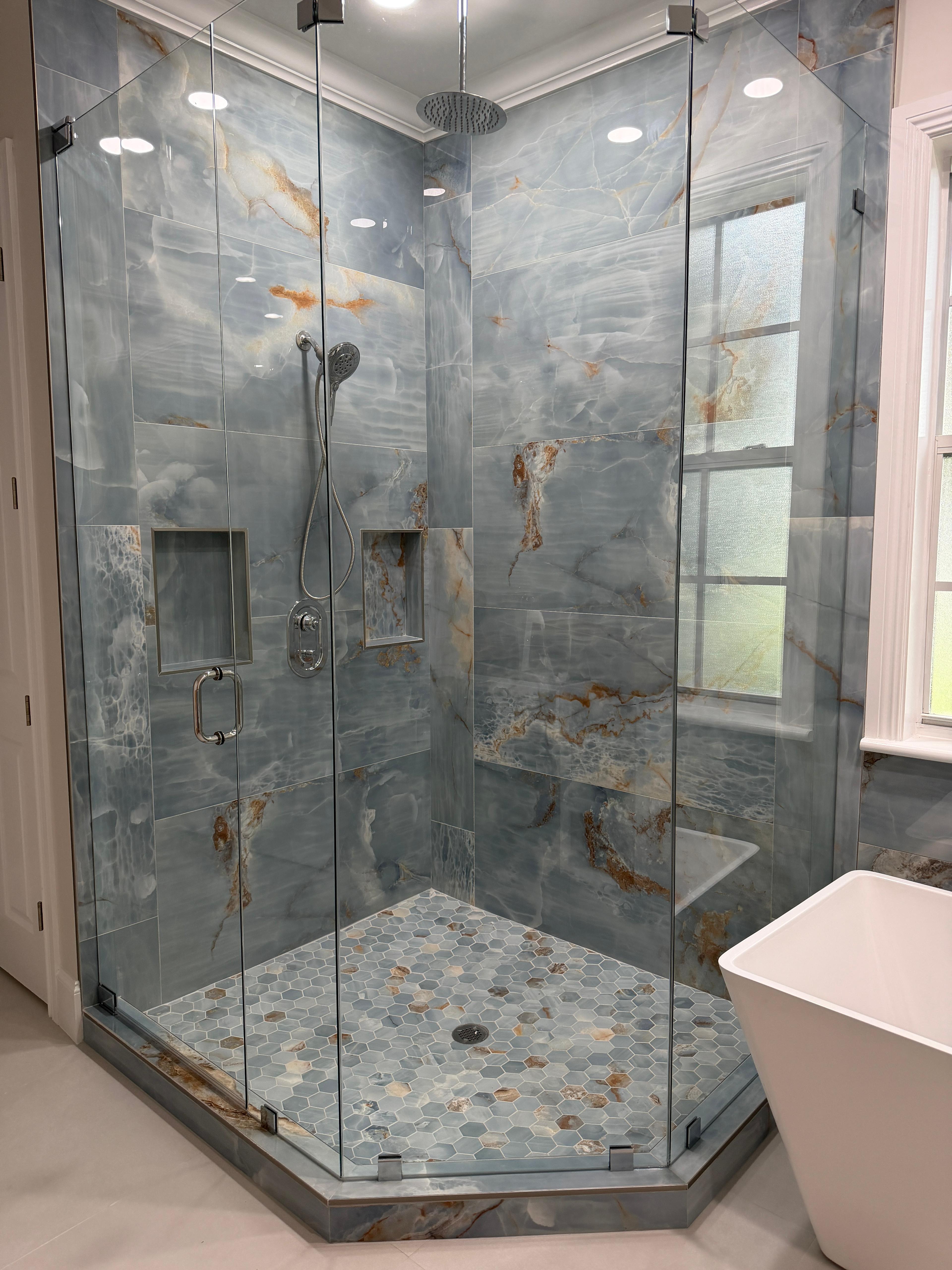 Neo-Angle, Inline or Curbless: Picking Your Shower Layout